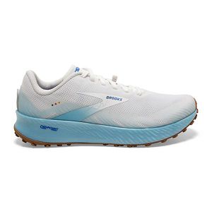 παπουτσια trail running Brooks Catamount ανδρικα ασπρα μπλε καφε | Greece-389170