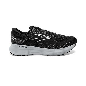 παπουτσια για τρεξιμο σε δρομο Brooks Glycerin 20 γυναικεια μαυρα ασπρα γκρι | Greece-107346