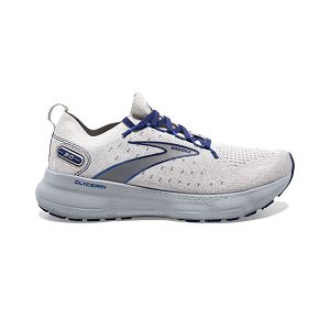 παπουτσια για τρεξιμο σε δρομο Brooks Glycerin StealthFit 20 ανδρικα γκρι μπλε | Greece-43652