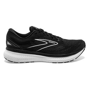 παπουτσια για τρεξιμο σε δρομο Brooks Glycerin 19 γυναικεια μαυρα ασπρα | Greece-824307