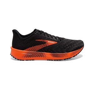 παπουτσια για τρεξιμο σε δρομο Brooks Hyperion Tempo ανδρικα μαυρα πορτοκαλι | Greece-281037