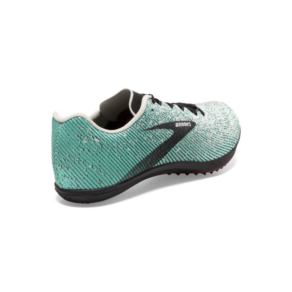 αγωνιστικα παπουτσια Brooks Mach 19 Spikeless γυναικεια γκρι μαυρα πρασινο | Greece-350861