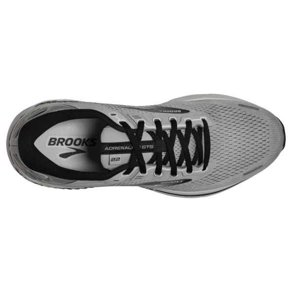 παπουτσια για τρεξιμο σε δρομο Brooks Adrenaline GTS 22 ανδρικα γκρι μαυρα | Greece-419635