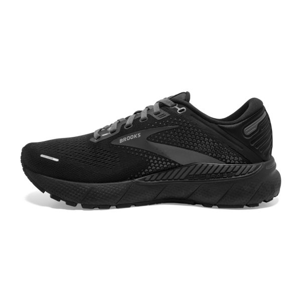 παπουτσια για τρεξιμο σε δρομο Brooks Adrenaline GTS 22 γυναικεια μαυρα γκρι | Greece-479528