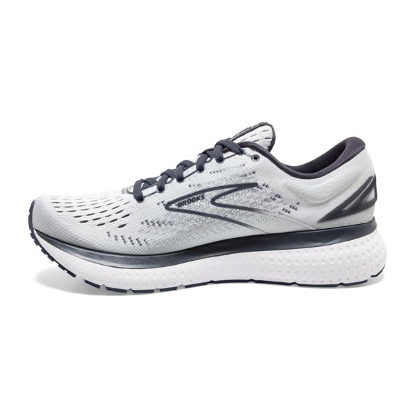 παπουτσια για τρεξιμο σε δρομο Brooks Glycerin 19 γυναικεια γκρι ασπρα | Greece-187462