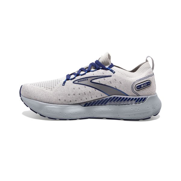 παπουτσια για τρεξιμο σε δρομο Brooks Glycerin StealthFit GTS 20 ανδρικα γκρι μπλε | Greece-209765