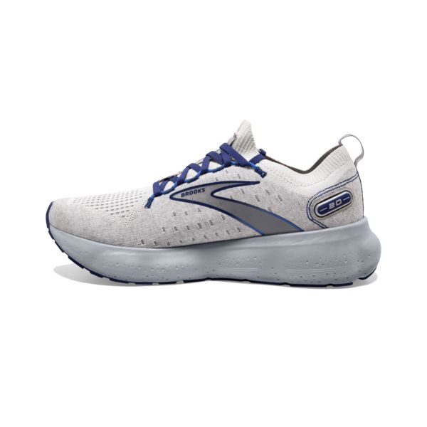 παπουτσια για τρεξιμο σε δρομο Brooks Glycerin StealthFit 20 ανδρικα γκρι μπλε | Greece-43652