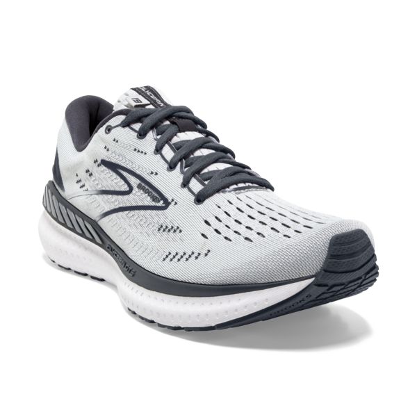 παπουτσια για τρεξιμο σε δρομο Brooks Glycerin GTS 19 γυναικεια γκρι ασπρα | Greece-68174