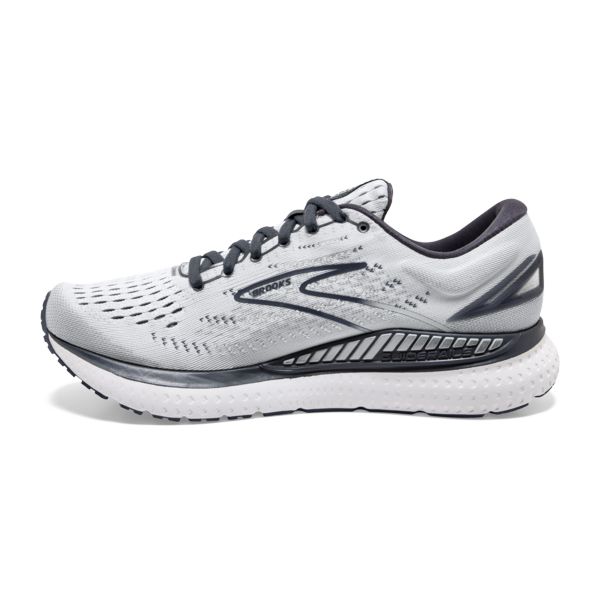 παπουτσια για τρεξιμο σε δρομο Brooks Glycerin GTS 19 γυναικεια γκρι ασπρα | Greece-68174