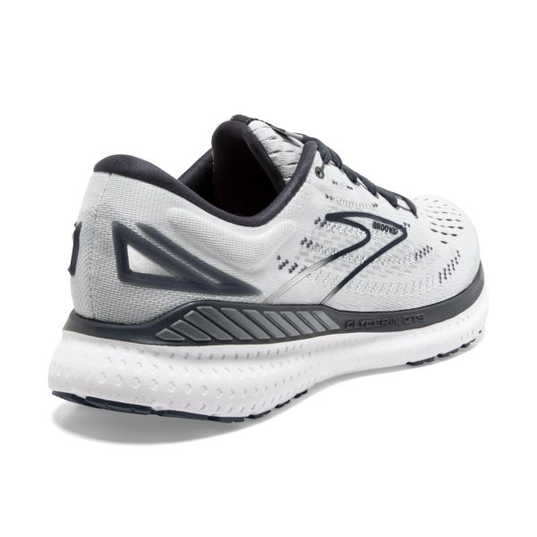 παπουτσια για τρεξιμο σε δρομο Brooks Glycerin GTS 19 γυναικεια γκρι ασπρα | Greece-68174