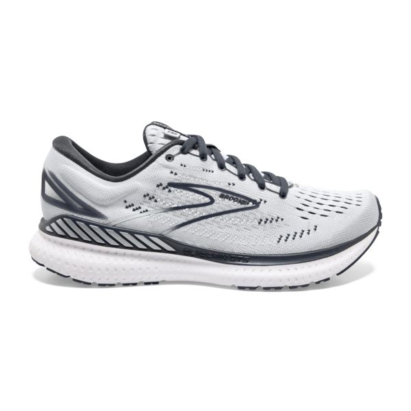 παπουτσια για τρεξιμο σε δρομο Brooks Glycerin GTS 19 γυναικεια γκρι ασπρα | Greece-68174