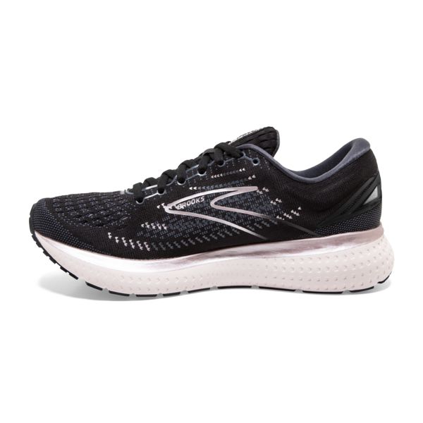 παπουτσια για τρεξιμο σε δρομο Brooks Glycerin 19 γυναικεια μαυρα ασπρα | Greece-739850