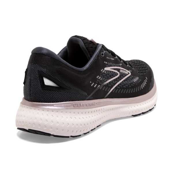 παπουτσια για τρεξιμο σε δρομο Brooks Glycerin 19 γυναικεια μαυρα ασπρα | Greece-739850