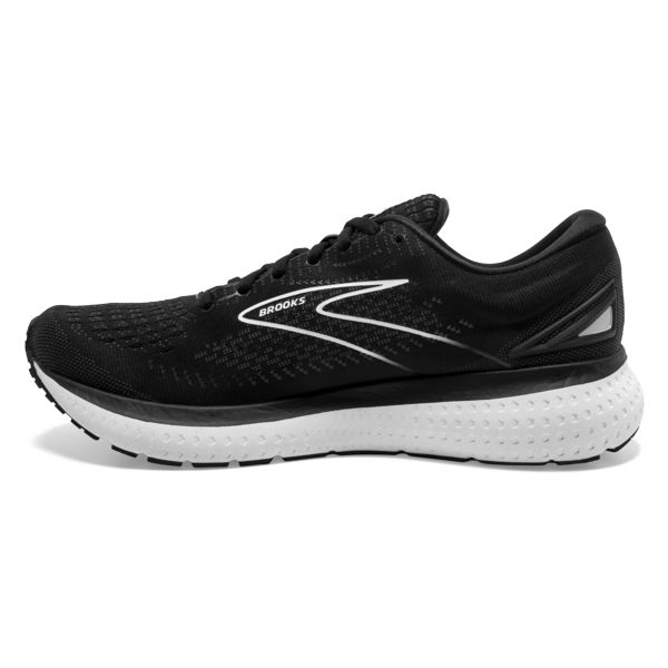 παπουτσια για τρεξιμο σε δρομο Brooks Glycerin 19 γυναικεια μαυρα ασπρα | Greece-824307