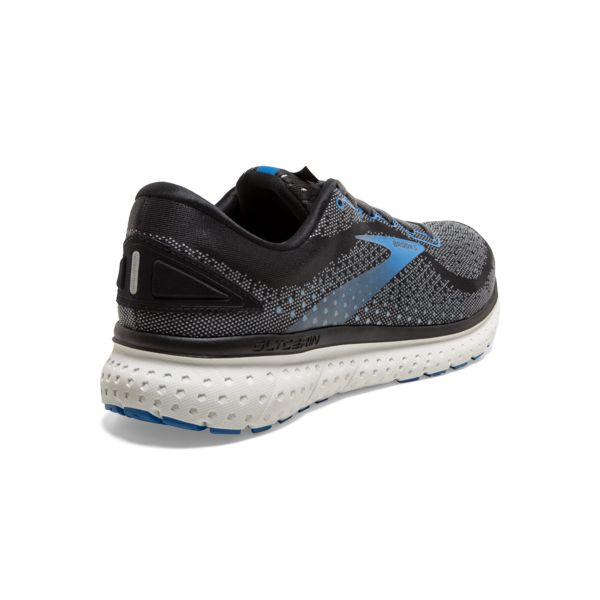 παπουτσια για τρεξιμο σε δρομο Brooks Glycerin 18 ανδρικα γκρι μπλε ασπρα | Greece-834059