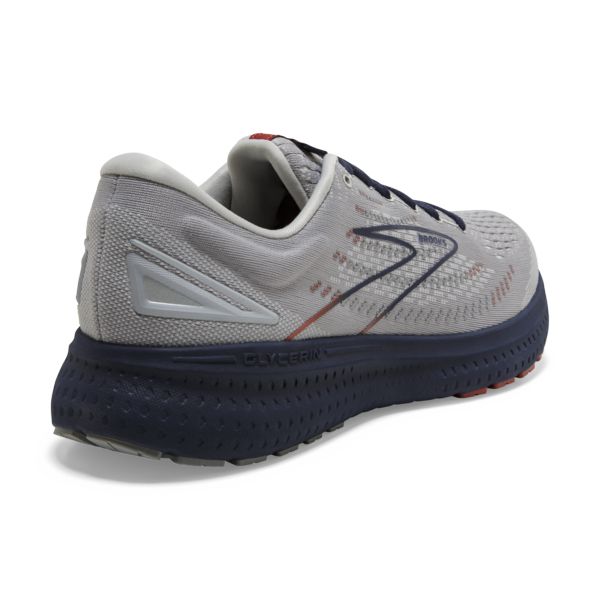 παπουτσια για τρεξιμο σε δρομο Brooks Glycerin 19 ανδρικα γκρι σκουρο μπλε καφε | Greece-902145