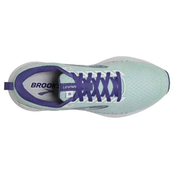 παπουτσια για τρεξιμο σε δρομο Brooks Levitate GTS 5 γυναικεια σκουρο μπλε μπλε ασπρα | Greece-701593